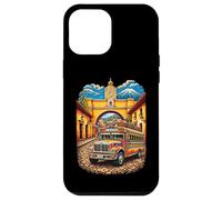 Guatemala Chicken Bus Antigua Chapin Quetzal Guate Tikal 502 Case for iPhone 12 Pro Max