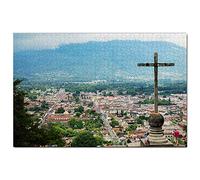 Guatemala Cross Jigsaw Puzzle 500 Piece Game Artwork Travel Souvenir 52x38CM