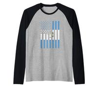 Guatemala Flag America Patriotic Vintage Guatemalan Roots Raglan Baseball Tee