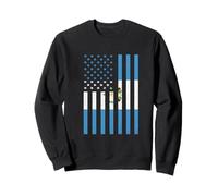 Guatemala Flag America Patriotic Vintage Guatemalan Roots Sweatshirt
