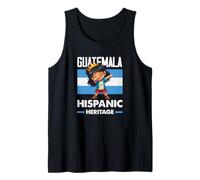 Guatemala Flag Guatemalan Pride Guatemala Hispanic Heritage Tank Top