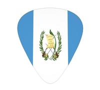 Guatemala Flag Guitar Picks Plectrums For Guitar Bass 12 Pack