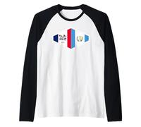 Guatemala Heritage: Iowa Pride Raglan Baseball Tee