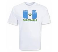 Guatemala Men's Soccer T-Shirt in White | Size: 2XL Guatemala White 2XL