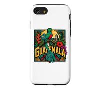 Guatemala Resplendent Quetzal, Pyramid, and Volcano Case for iPhone SE (2020) / 7/8