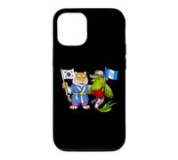Guatemala South Korea Flag Guatemalan Korean Roots Case for iPhone 12/12 Pro