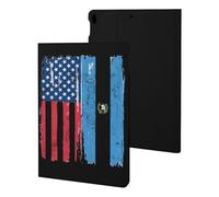 Guatemala U.S. Flag Cute Tablet Case Unisex Slim Hard Protective Cover Compatible with iPad 9th/ 8th/ 7th