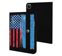 Guatemala U.S. Flag Cute Tablet Case Unisex Slim Hard Protective Cover Compatible with iPad 9th/ 8th/ 7th