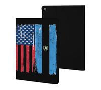 Guatemala U.S. Flag Cute Tablet Case Unisex Slim Hard Protective Cover Compatible with iPad 9th/ 8th/ 7th