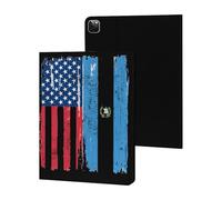 Guatemala U.S. Flag Cute Tablet Case Unisex Slim Hard Protective Cover Compatible with iPad 9th/ 8th/ 7th