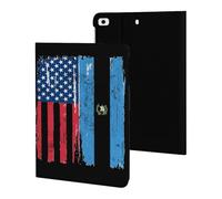 Guatemala U.S. Flag Cute Tablet Case Unisex Slim Hard Protective Cover Compatible with iPad 9th/ 8th/ 7th