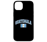 Guatemala Vintage College Style National Flag Case for iPhone 14 Plus