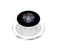 Guatemalan Roots American Grown Flag PopSockets PopGrip for MagSafe