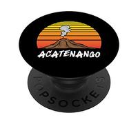 Guatemalan Souvenir Chapin Gift Guatemala Acatenango Volcano PopSockets Swappable PopGrip