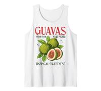 Guava Fruit Graphic Gift Summer Vibes Vintage Fruit Guava Tank Top