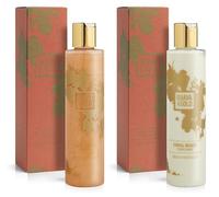Guava & Gold - Shampoo & Conditioner Duo 2x250ml - Gift for Women (2 x 250ml Bundle, Coral Beach Shampoo & Conditioner Duo)