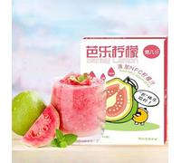 Guava Lemon fruit juice, instant tea,Sour and sweet fruit tea, healthy leisure food,delicious fruit snacks (2 boxes)