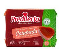 Guava Paste Block from Brazil easy pack/Brazilian Sweet from Guava Fruit jelly/Famous Brazilian Sweet Romeo & Juliet (white cheese & guava paste) / Goiabada Cascão Embalagem Pratica - Predilecta 350g