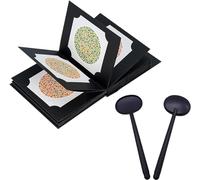 GUAVFH 38 Plate Color Blind Test Chart, Ishihara Test Card Book, Hidden Numbers and Category Design, Distinguish Between Colorblind Patients, for Vision Care Center Hospital