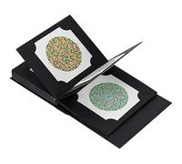 GUAVFH Color Blind Test Chart, Color Vision Test Book with 38 Plate, Distinguish Between Colorblind Patients, Hidden Numbers and Category Design, for Vision Care Center Hospital