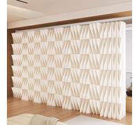 GUAWJRZDP Folding Paper Room Divider, Paper Retractable Room Divider, Papers Privacy Creative Screen, Folding Privacy Screens Papers Partition for Home Office Divider(400x150cm/157.4x59in)