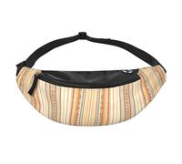 Guayabera Stitch Fanny Pack- Waist Bag for Travel Running Hands Free