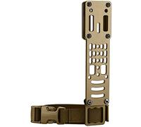 Guayma Drop Leg Holster Adapter Duty Belt Accessories for QLS Kit,Modular Holster Adapter with Thigh Strap Airsoft Tactical Police Gear,Tan