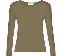 GUBA® Girls T Shirt Long Sleeve Top Kids Plain Basic Uniform T-Shirt Crew Neck Tee Size 2-13 Years