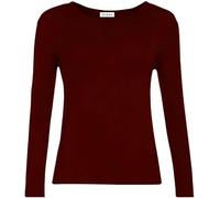 GUBA® Girls T Shirt Long Sleeve Top Kids Plain Basic Uniform T-Shirt Crew Neck Tee Size 2-13 Years