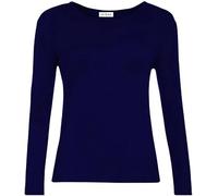 GUBA® Girls T Shirt Long Sleeve Top Kids Plain Basic Uniform T-Shirt Crew Neck Tee Size 2-13 Years