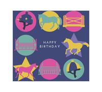 Gubblecote A Little Bit Brilliant Greetings Card in Blue Gubblecote Blue