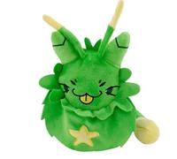 Gubby Plush Soft Stuffed Animal Doll for Kids, Long Plush Toy for Game Fans and Cat Lovers, Vacuum Packed Green Alien Cat Plushy, 22x30x20cm