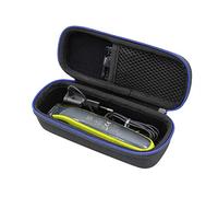 GUBEE Hard Travel Case Storage Case for Philips OneBlade 360 Hybrid Face + Body Electric Shaver Beard Trimmer and Body Groomer