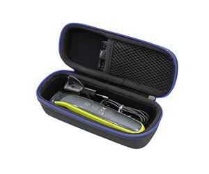 GUBEE Hard Travel Case Storage Case for Philips OneBlade 360 Hybrid Face + Body Electric Shaver Beard Trimmer and Body Groomer