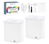 Gubffon Waste Ink Pad Replacement 2 Packs for Eco tank printer ET-2800 ET-2803 ET-2400 ET-4800 ET-4700 ET-2720 ET-2820 ET-2710 ET-2850 ET-2712/14/15 L3110 printer replacement, Contact get 2 Reset Keys