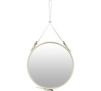 Gubi Adnet Mirror Ø58 Cream Leather