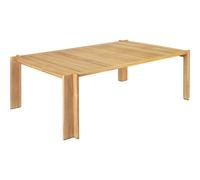 GUBI - Atmosfera Dining Table, 105x209 cm - Natural