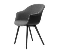 GUBI Bat Dining Chair Plastic Leg Front Upholstered In Hallingdal 65 173