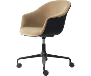 GUBI - Bat Swivel Chair Upholstered Front, Dandy 905 - Beige