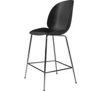 GUBI Beetle Bar Stool H65 Black Chrome/Black