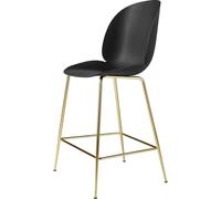 GUBI Beetle Bar Stool H65 Brass Semi Matt/ Black