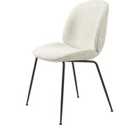 GUBI - Beetle Dining Chair, Black, PG2, Li.Bouclé 001 - Offwhite