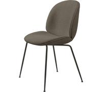 GUBI - Beetle Dining Chair, Black, PG2, Li.Bouclé 004 - Mole