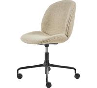 GUBI - Beetle Swivel Chair Fully Upholstered, Karakorum 003 - Beige