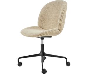 GUBI - Beetle Swivel Chair Fully Upholstered, Karakorum 003 - Beige