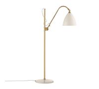 GUBI Bestlite BL3M floor lamp matte white-brass