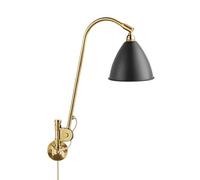 Gubi Bestlite BL6 Wall Lamp Black/ Brass