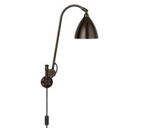 GUBI - Bestlite BL6 Wall Lamp, Black Brass/Black Brass - Black