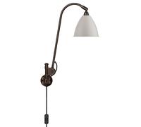 Bestlite BL6 Wall Light Black Brass & White