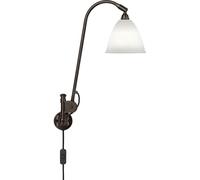 Gubi Bestlite BL6 Wall Lamp Black Brass/ Porcelain